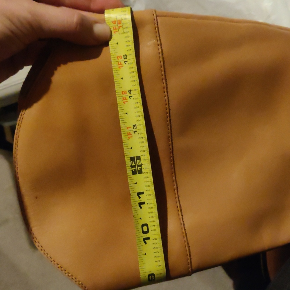 New!Vince Camuto camel leather knee boots Y2K Shabbychic Cottagecore Vintag - Picture 14 of 14